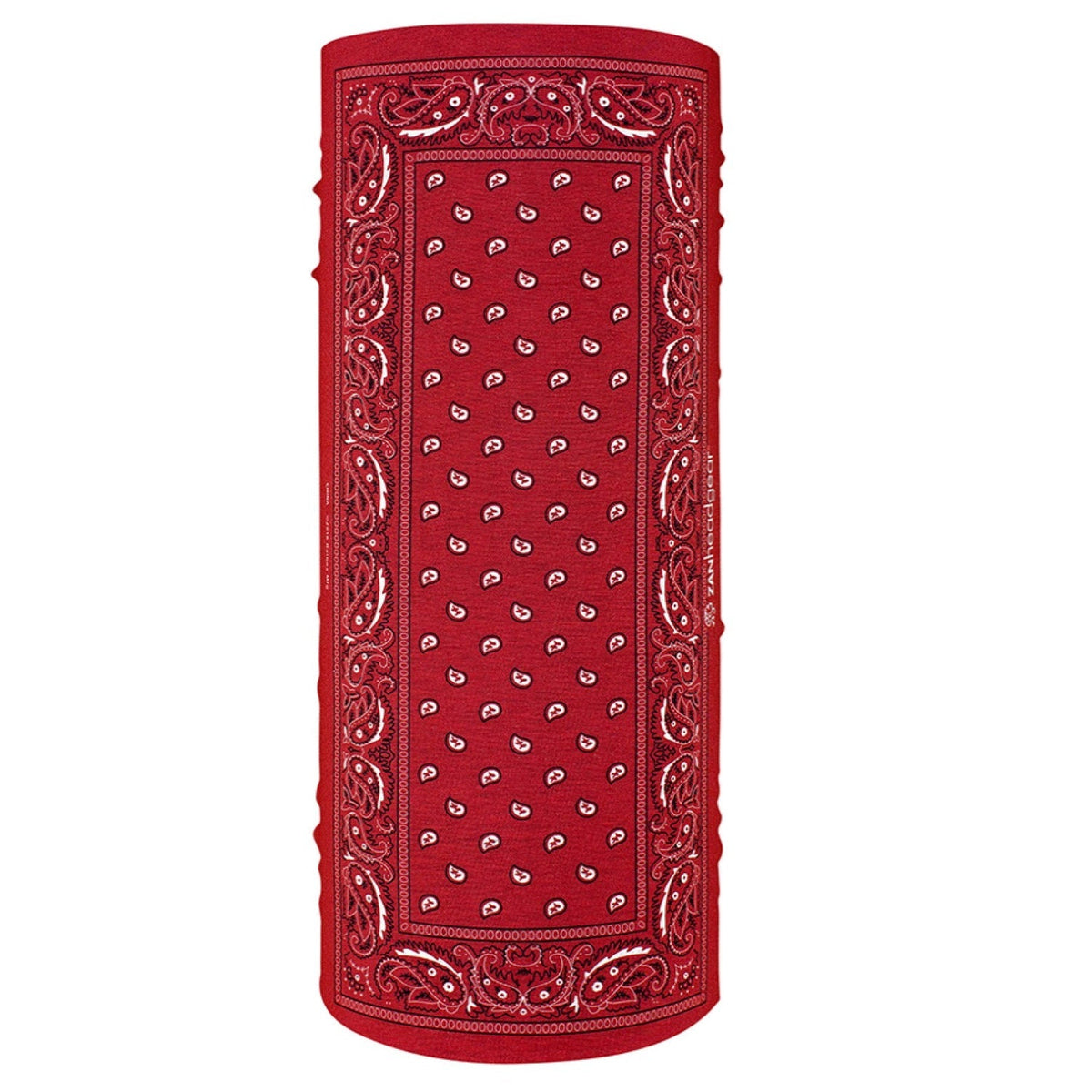 ZAN Headgear Lightweight Polyester Motley Tube® Gaiters & Masks Zan Headgear Red Paisley OS