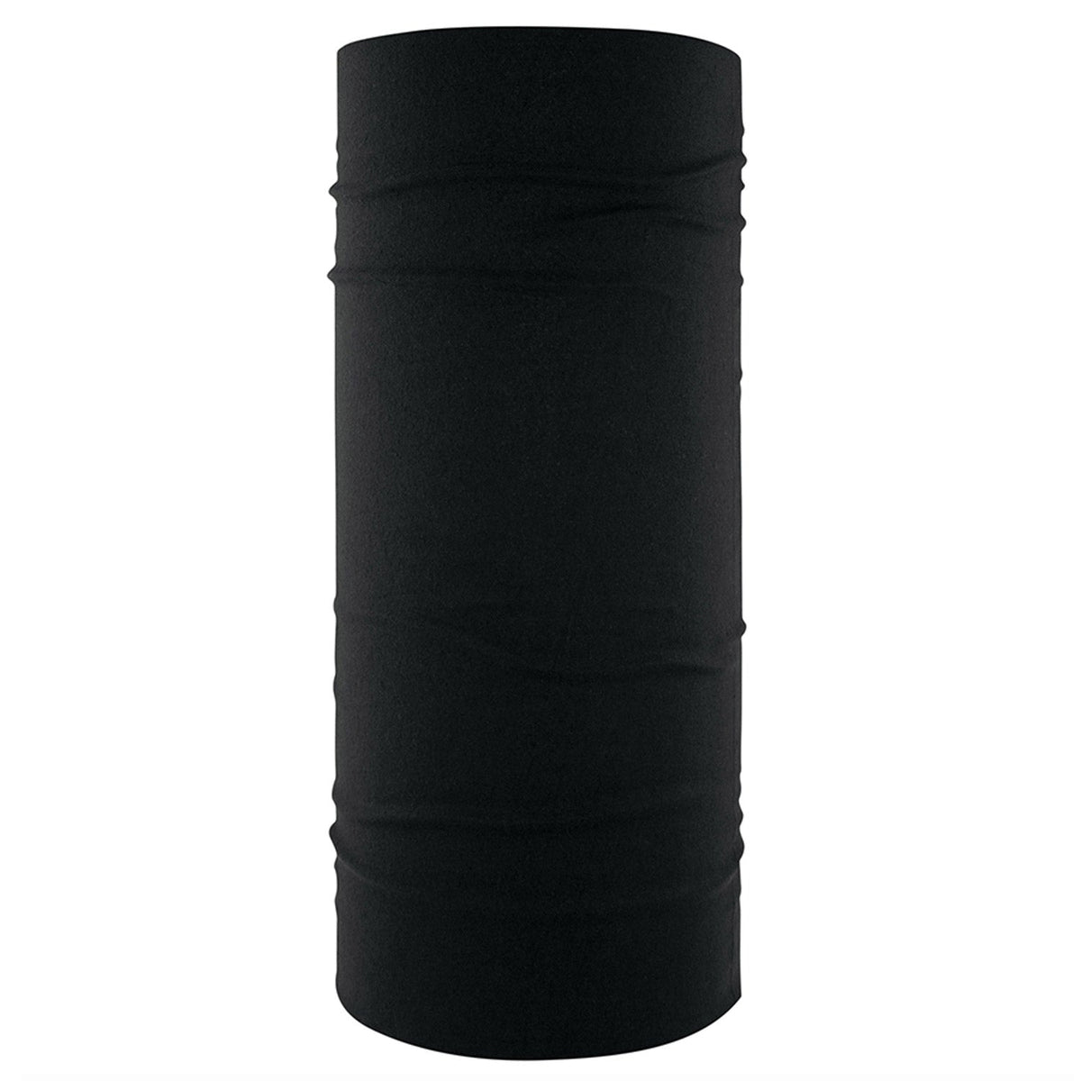 ZAN Headgear Lightweight Motley Tube®_Black Gaiters & Masks Zan Headgear Black OS