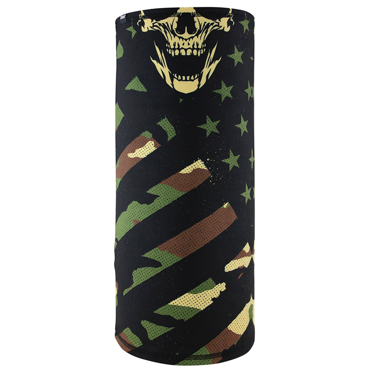 Zan Headgear UPF50+ Mightweight Polyester Motley Tube Gaiters & Masks Zan Headgear Woodland Camo OS