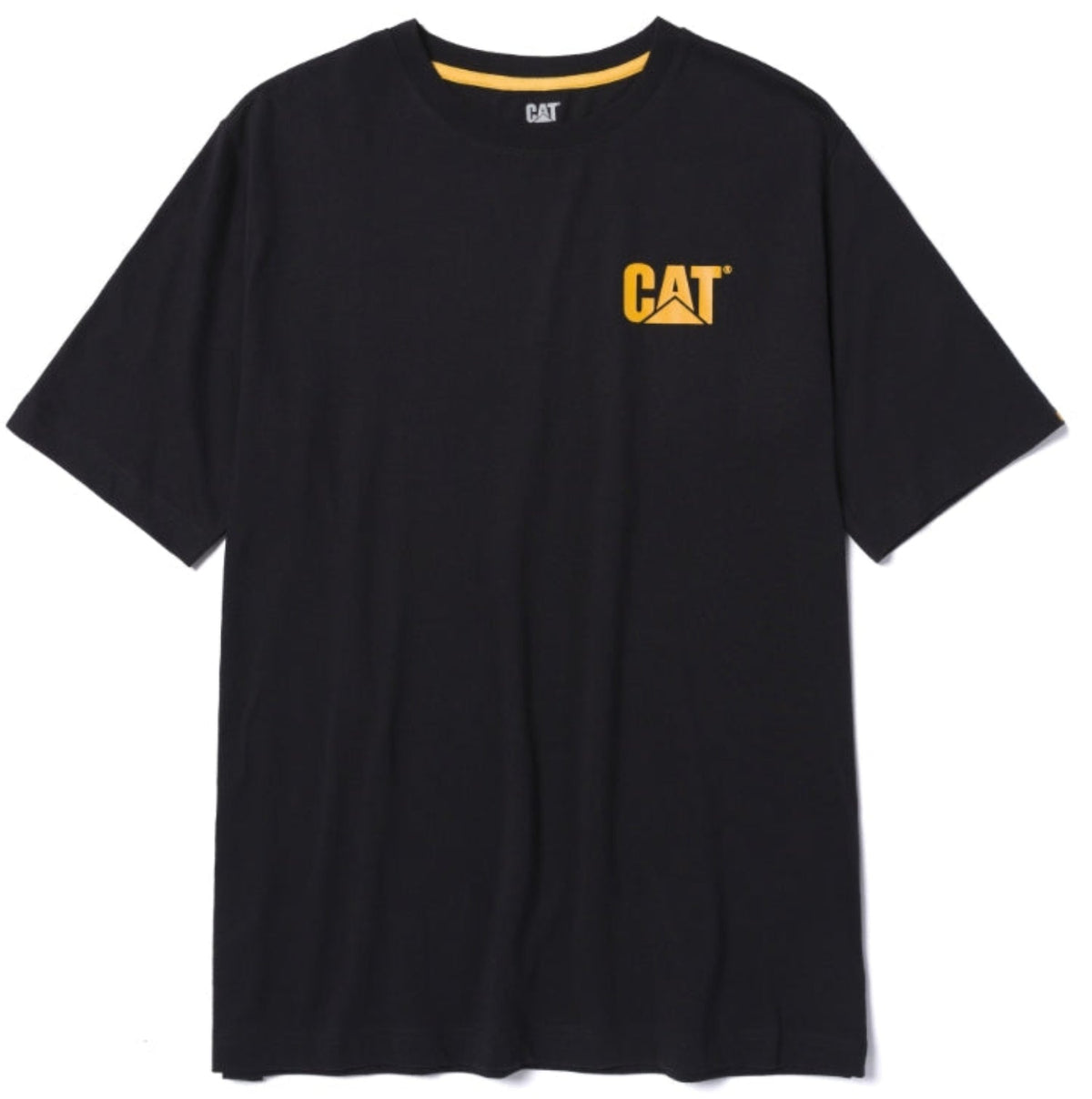 CAT Men's Graphic Short Sleeve T-Shirt T-Shirts CAT Black-MFW 2XL Reg