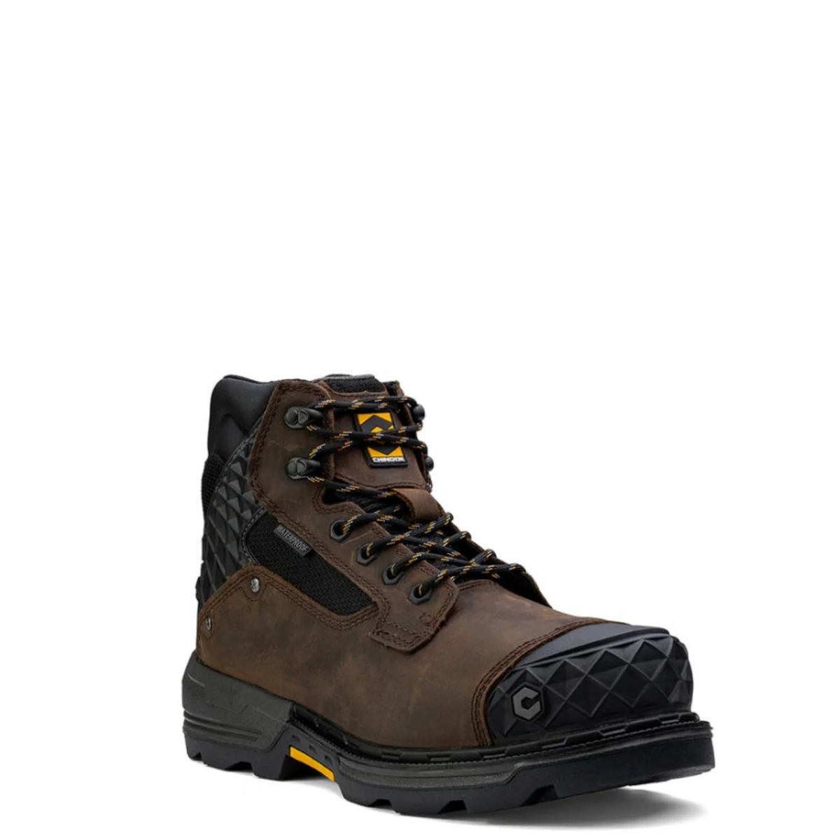 Chinook Men's Pallet Jack 6" Waterproof Comp Toe Work Boot Work Boots Chinook Footwear Brown 10 M/W