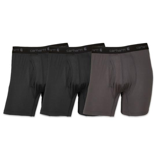 Carhartt Men's Stretch Synthetic Blend 5" Boxer Brief 3-Pack Thermals & Underwear Carhartt Assorted 2XL