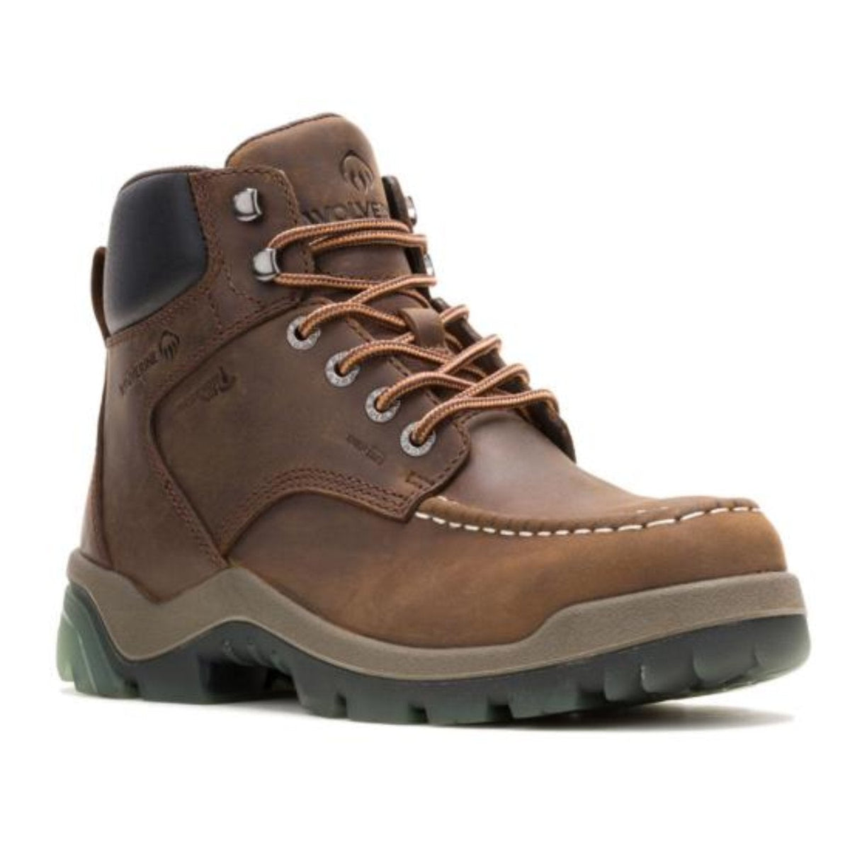 Wolverine Men's Vantage Hyperest™ 6" Waterproof EH Moc Comp Toe Work Boot Work Boots Wolverine
