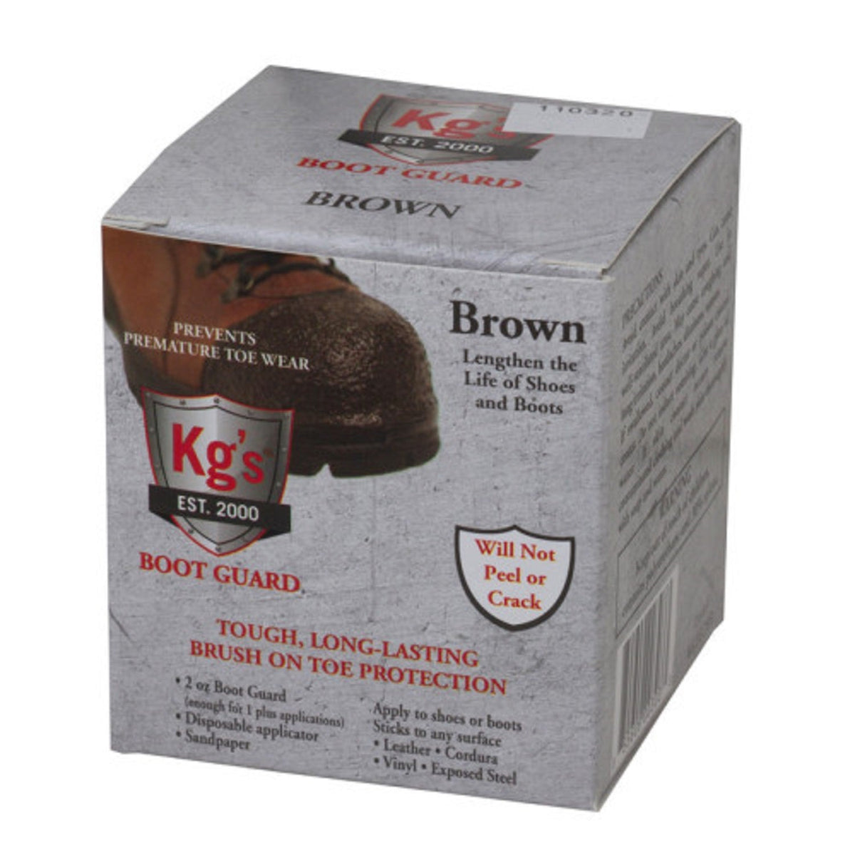 KG's Boot Guard Brush On Toe Protection Footwear Care KG`s Boot Guard