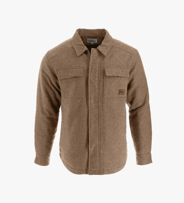 Thorogood Men's Merrill Heavyweight Berber-Lined Zip Shirt Jacket Jackets & Coats Thorogood