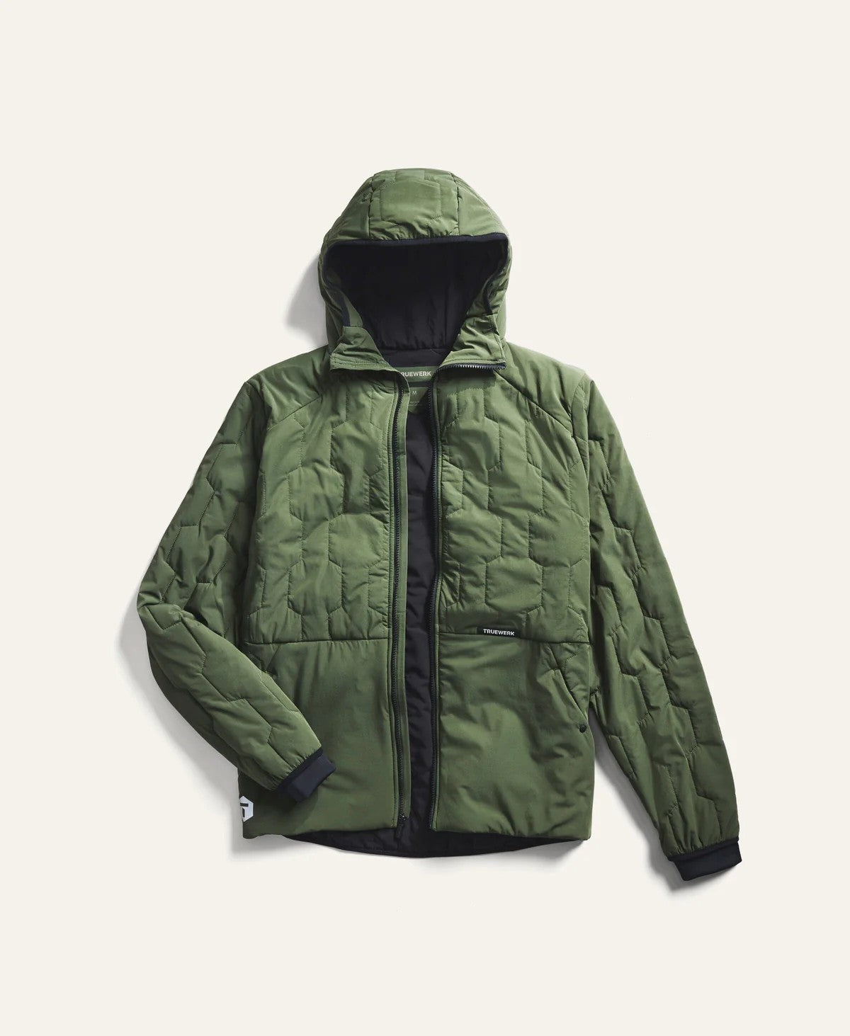 TRUEWERK Men's M3 Woobie Lightweight 5-Pocket Hoodie Jackets & Coats TRUEWERK Deep Olive 2XL Reg