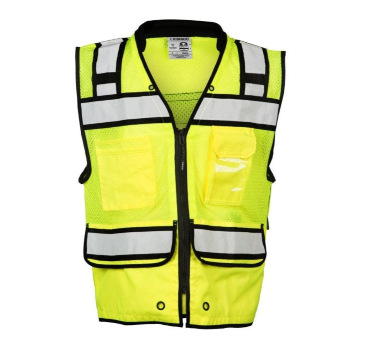ML Kishigo High Performance Surveyors Safety Vest Vests ML Kishigo Yellow 2XL Reg