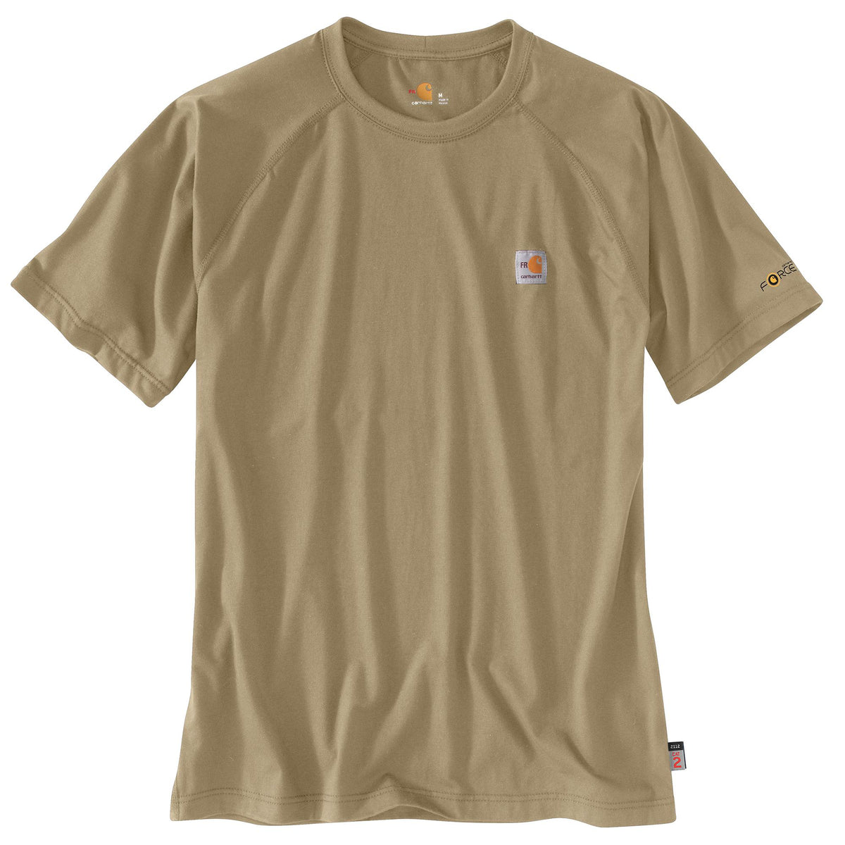 Carhartt Men's Flame Resistant Force Short Sleeve T-Shirt Work Shirts Carhartt