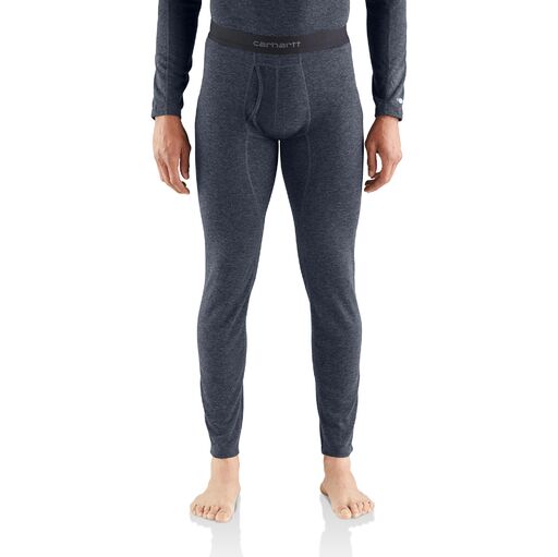 Carhartt Men's Heavyweight Baselayer Thermal Bottom Thermals & Underwear Carhartt Navy Heather 2XL Reg