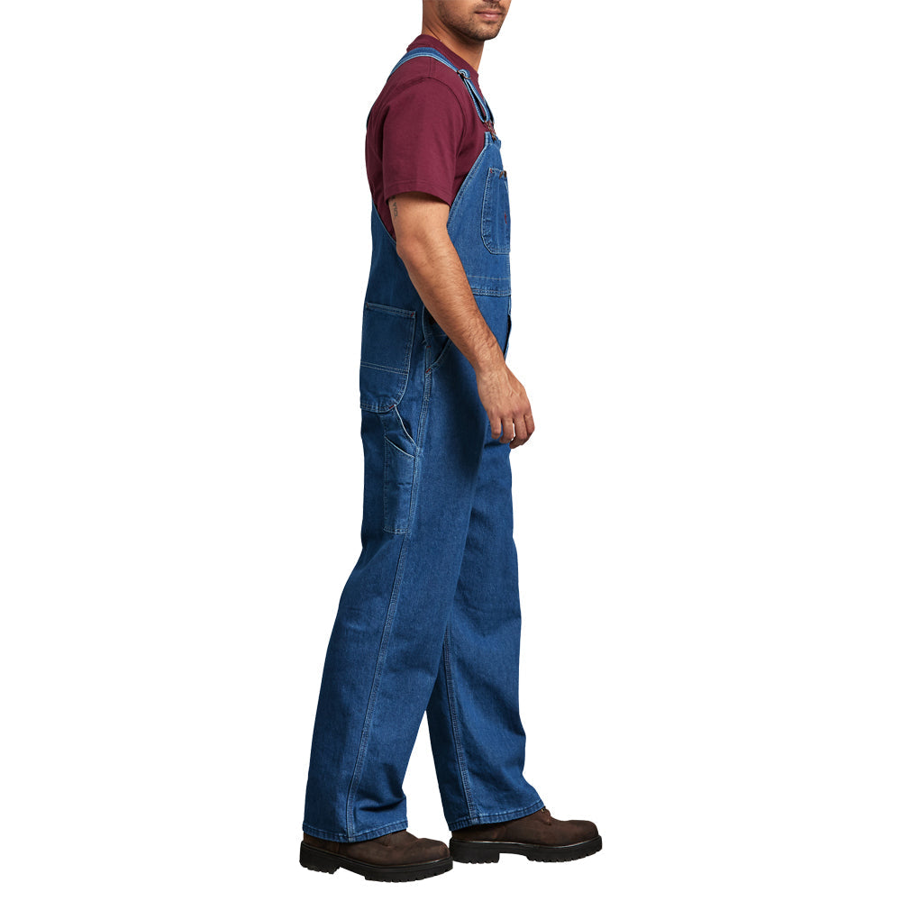 Dickies Men's Stonewashed Denim Bib Overall Bibs & Overalls Dickies