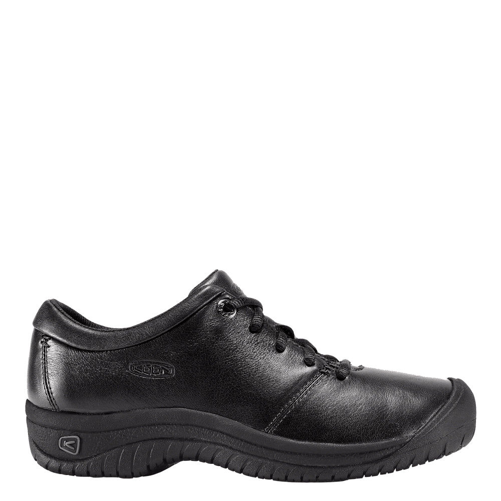 KEEN Utility Women's PTC Water Resistant Oxford Work Shoe Work Shoes KEEN Utility Black 10 M
