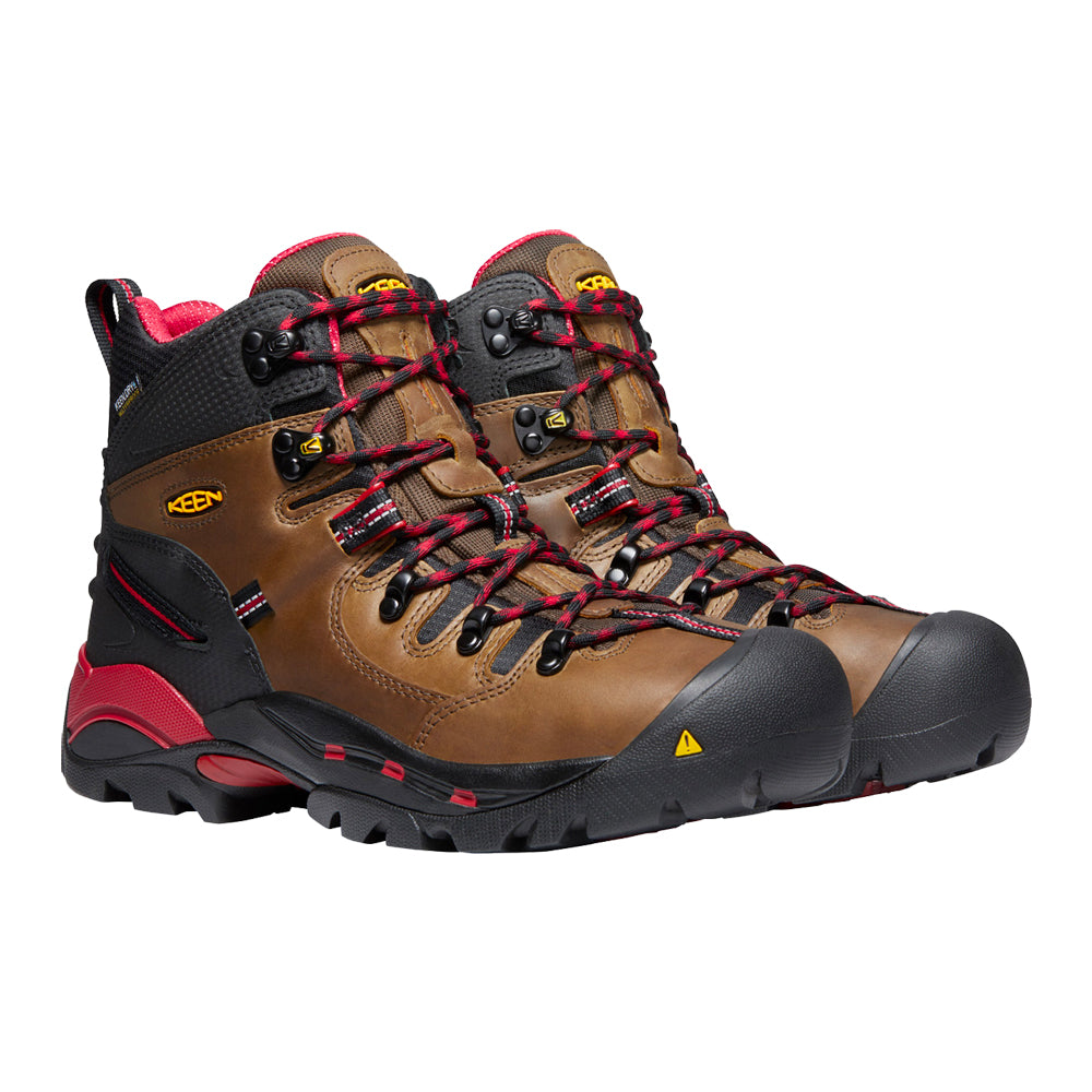 KEEN Utility Men's Pittsburgh 6" Waterproof Steel Toe Work Boot Work Boots KEEN Utility