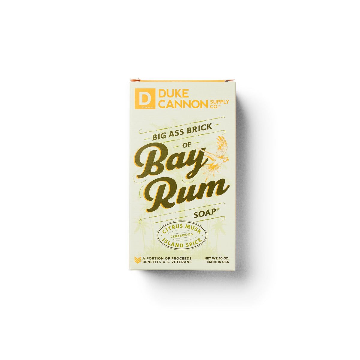 Duke Cannon Bay Rum Big Ass Brick Of Soap Toiletries Duke Cannon