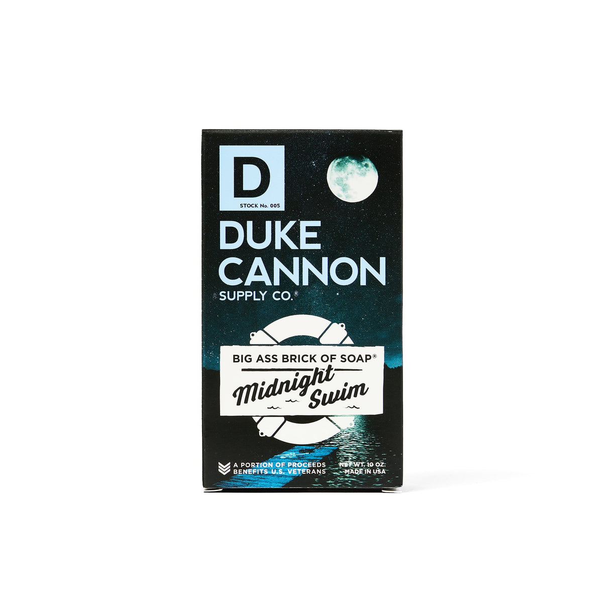 Duke Cannon Midnight Swim Big Ass Brick Of Soap Toiletries Duke Cannon