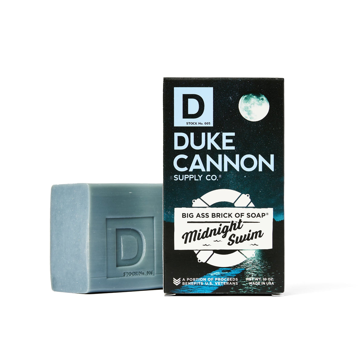 Duke Cannon Midnight Swim Big Ass Brick Of Soap Toiletries Duke Cannon Aquatic OS