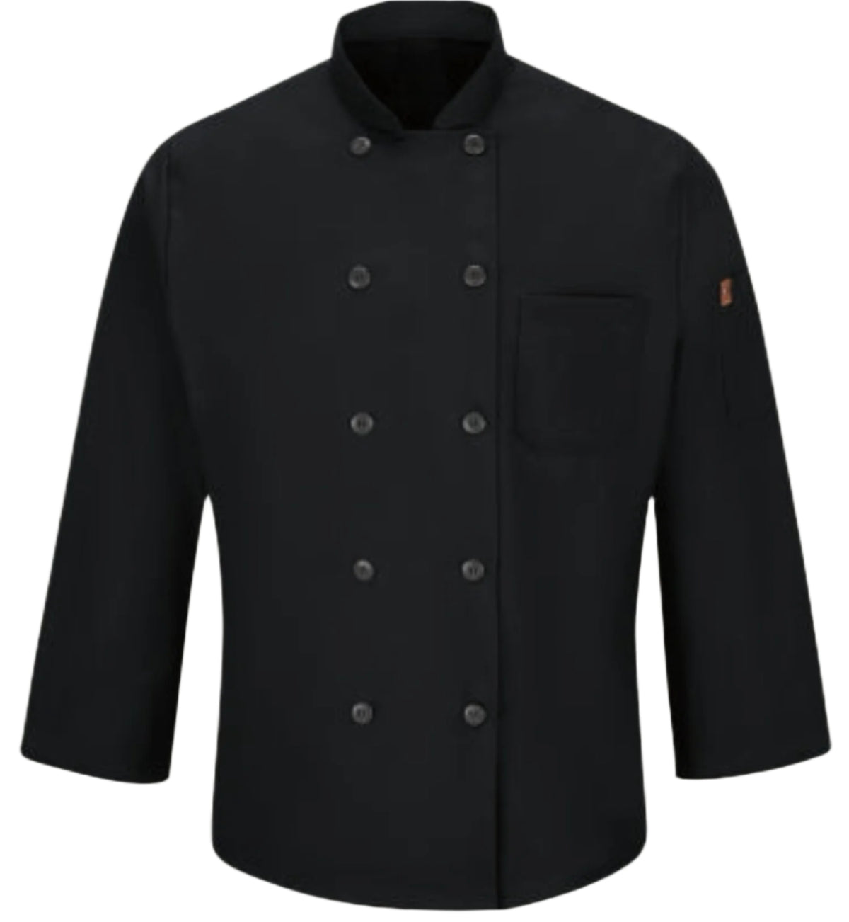 Red Kap Men&#39;s Oilblok + Mimix Button-Up Chef Coat - Work World - Workwear, Work Boots, Safety Gear