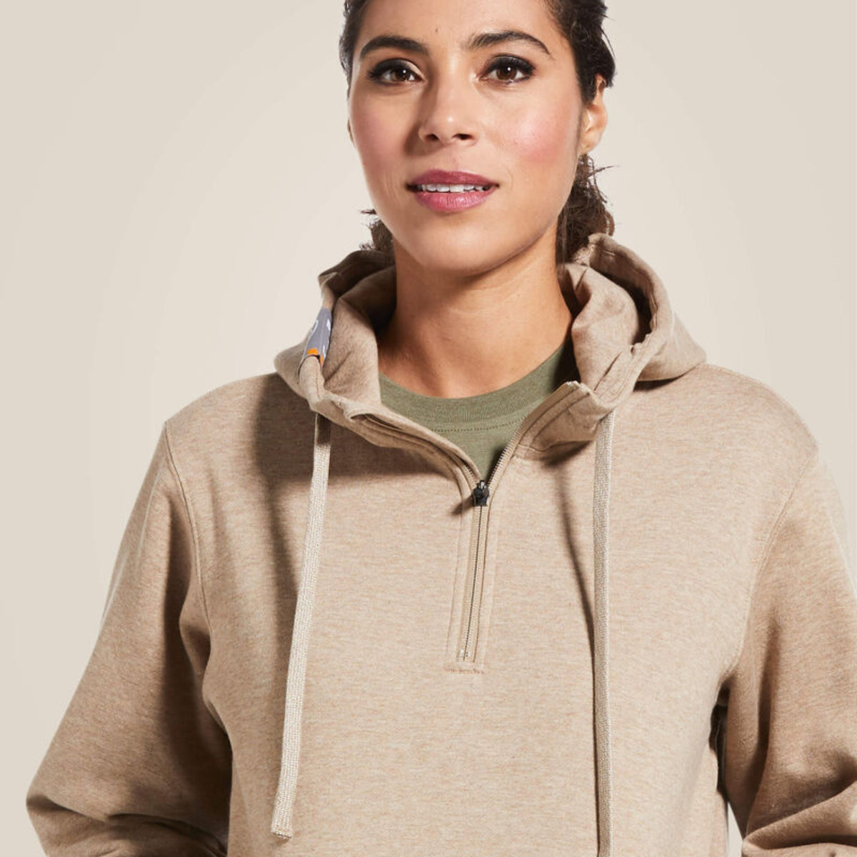 Ariat Women&#39;s Rebar Skill Set 1/2 Zip Hoodie - Work World - Workwear, Work Boots, Safety Gear