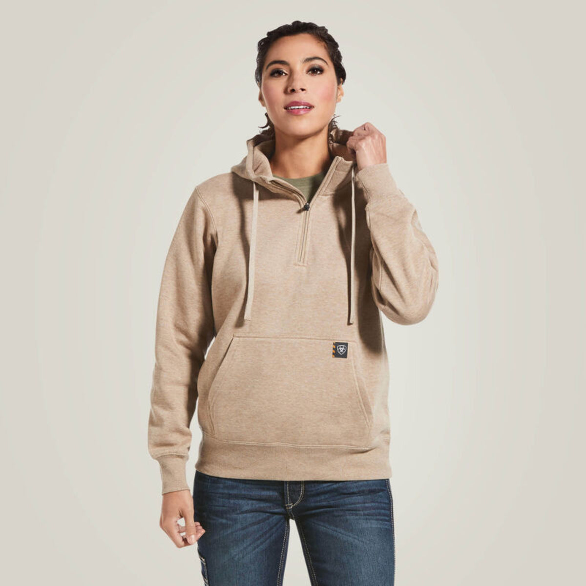 Ariat Women&#39;s Rebar Skill Set 1/2 Zip Hoodie - Work World - Workwear, Work Boots, Safety Gear