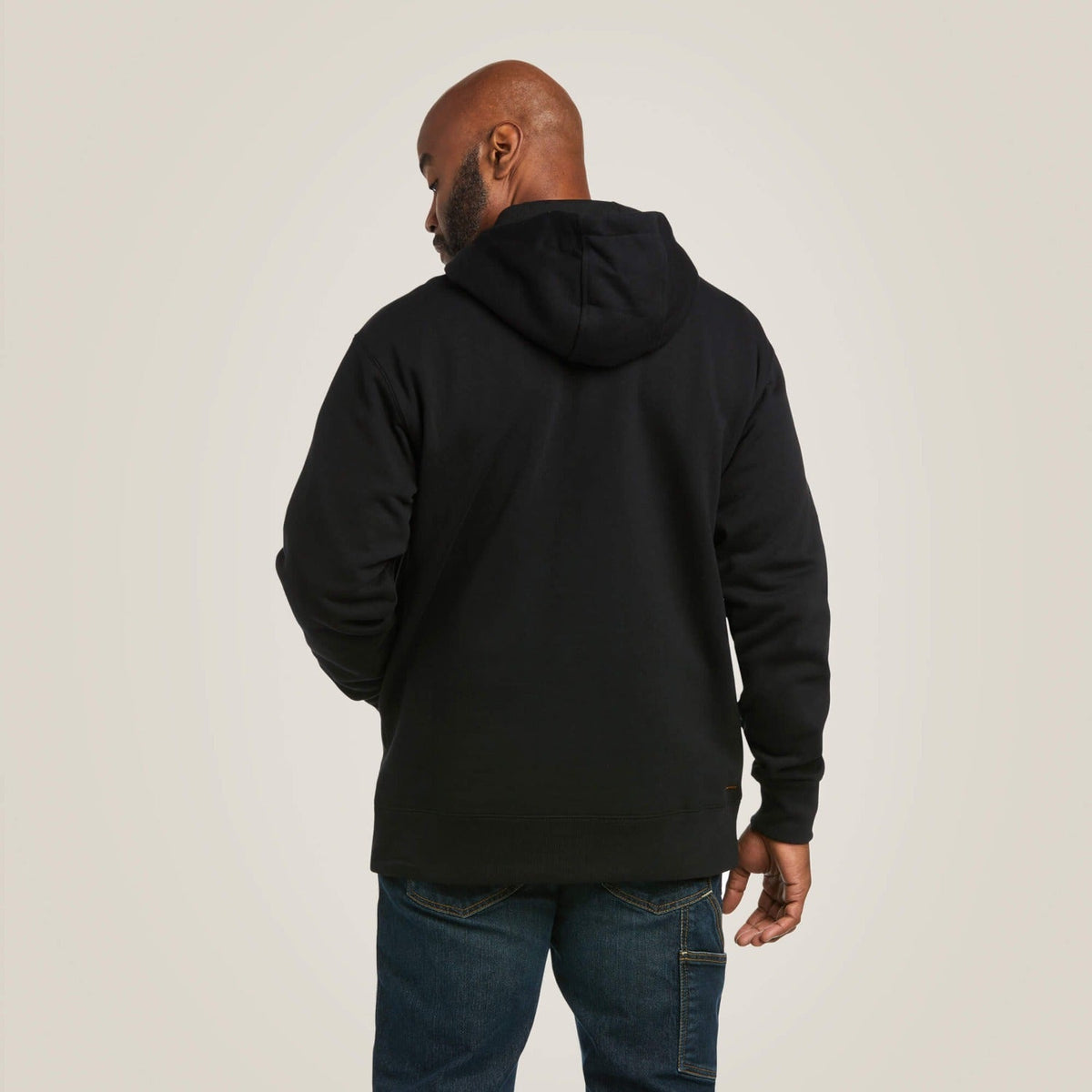Ariat Men's Rebar Workman Quarter Zip Hoodie Sweatshirts & Hoodies Ariat
