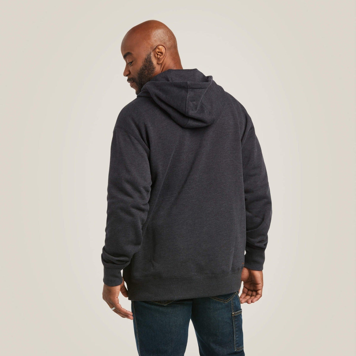 Ariat Men's Rebar Workman Quarter Zip Hoodie Sweatshirts & Hoodies Ariat