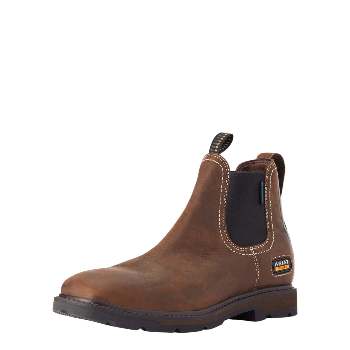 Ariat Men's Groundbreaker H2O 5" Waterproof EH Chelsea Boot Work Boots Ariat