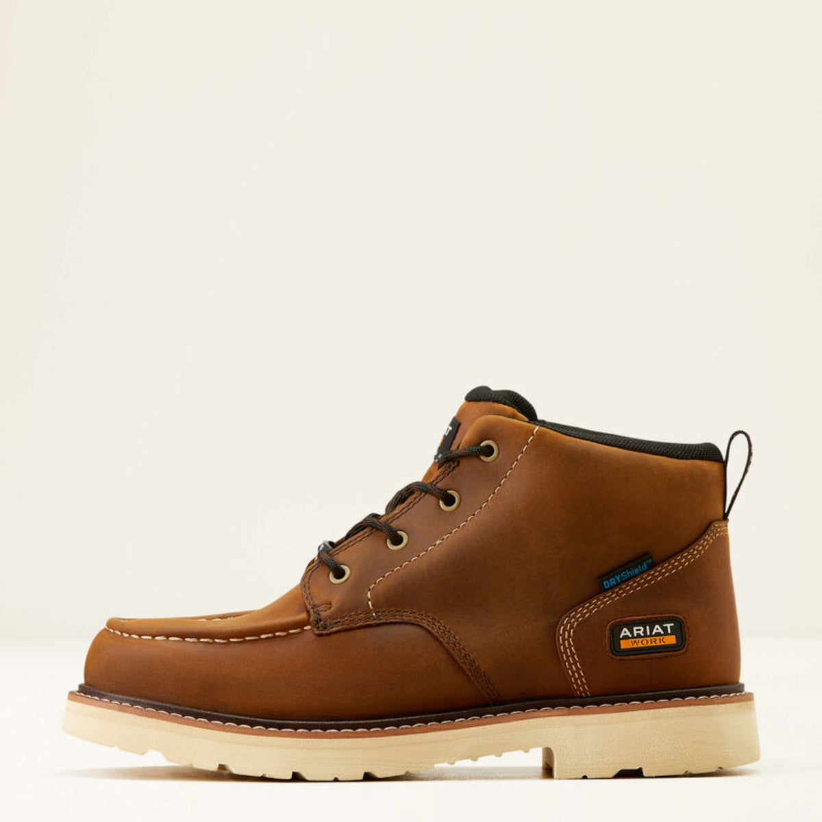 Ariat Men's Rebar Lift Chukka 5" Waterproof Boot Work Boots Ariat Distressed Brown 10 2E