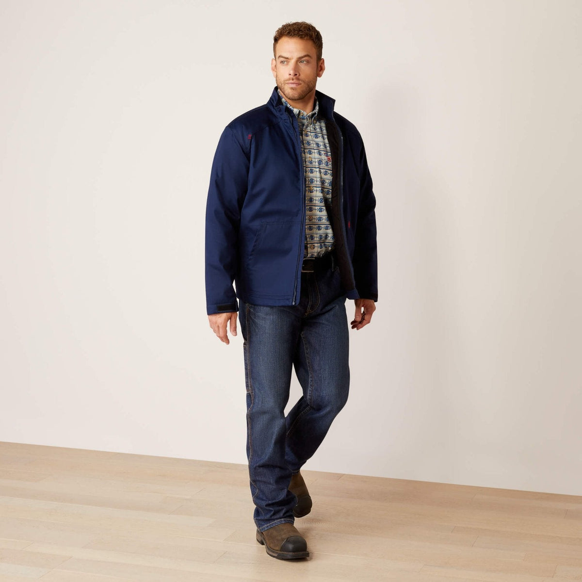 Ariat Men's FR Basic Insulated Full-Zip Safety Jacket Jackets & Coats Ariat