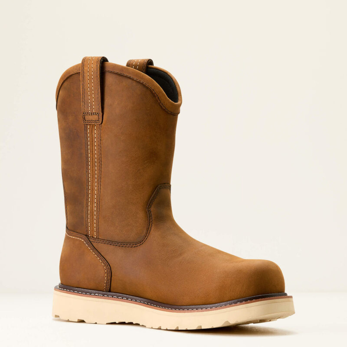 Ariat Men's Rebar Wedge 10" Waterproof Composite Toe Pull On Wellngton Boot Western Boots Ariat