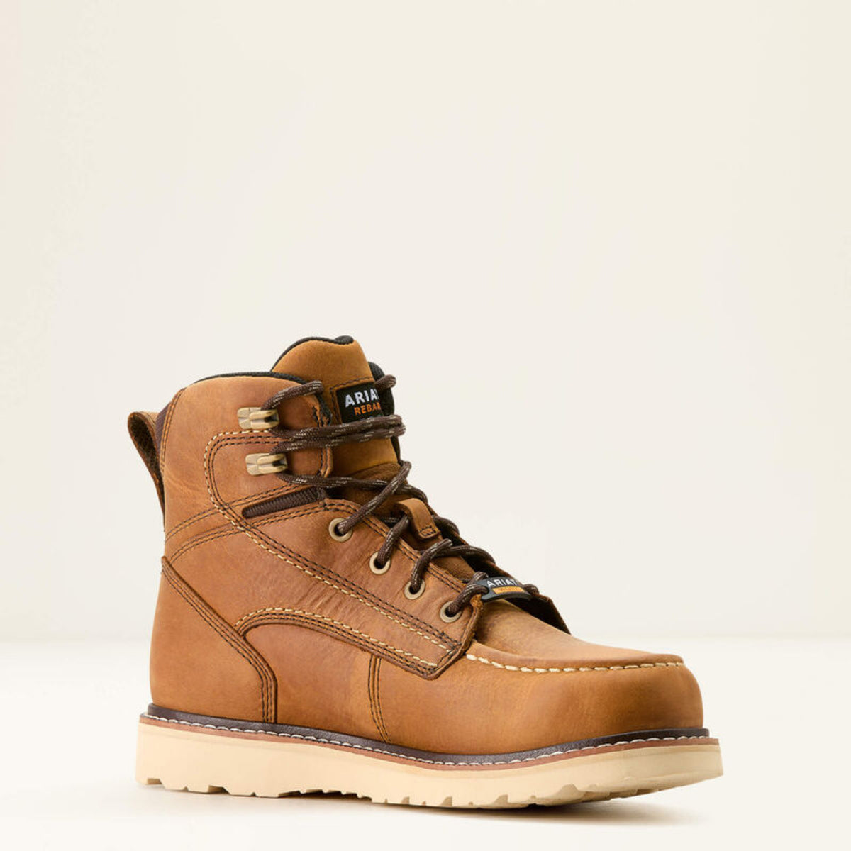 Ariat Women's Rebar 6" Waterproof Moc Toe Work Boot Work Boots Ariat