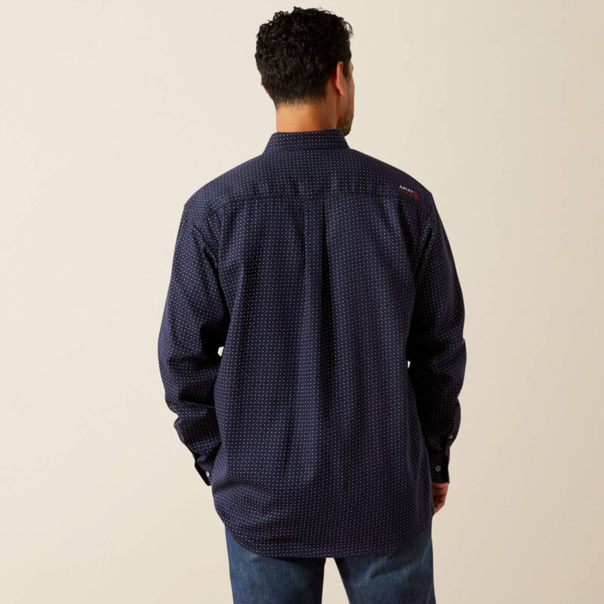 Ariat Men's FR Lever Button-Down Long Sleeve Safety Work Shirt Work Shirts Ariat
