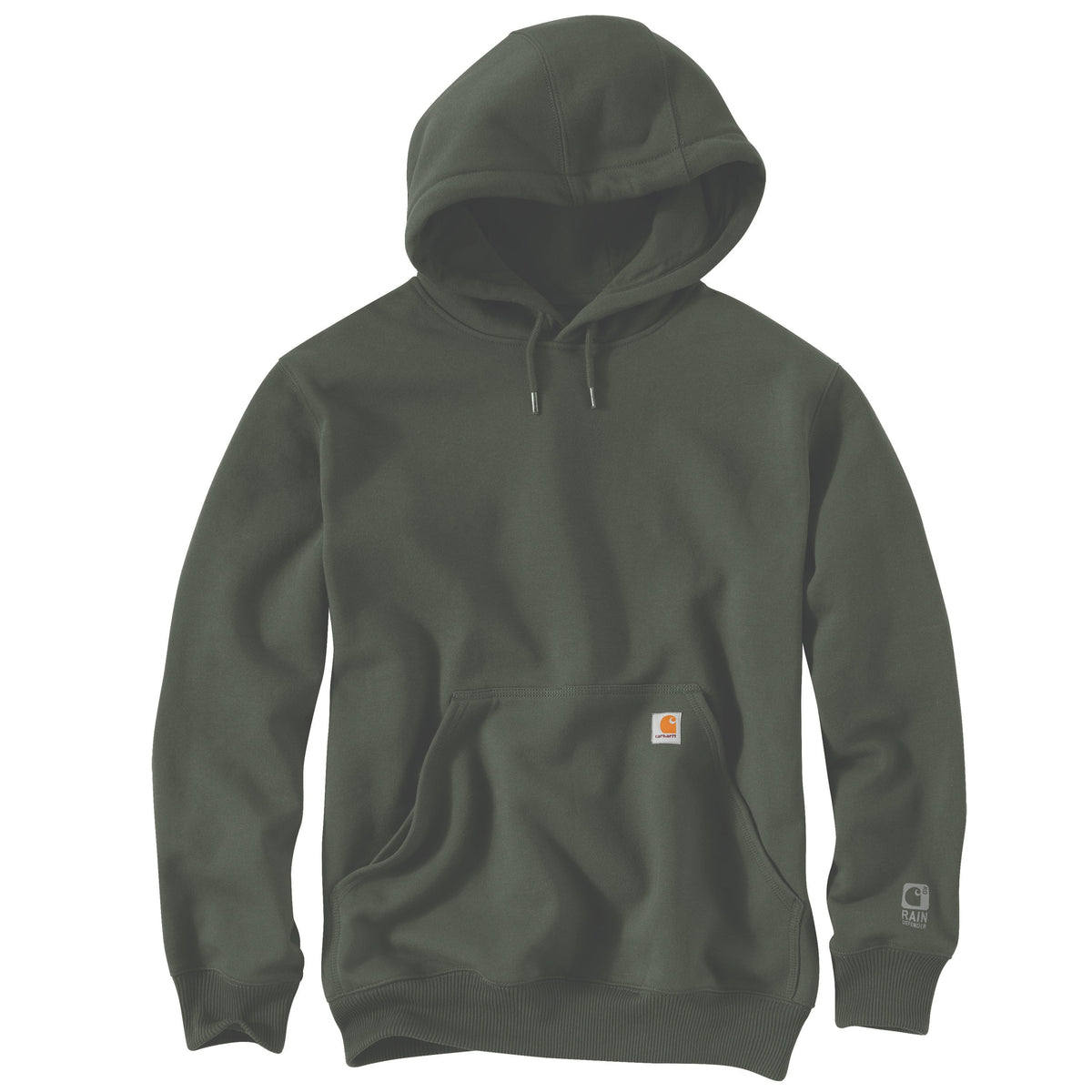 Carhartt Men's Rain Defender® Loose Fit Heavyweight Sweatshirt Sweatshirts & Hoodies Carhartt Forestry Green 2XL Reg
