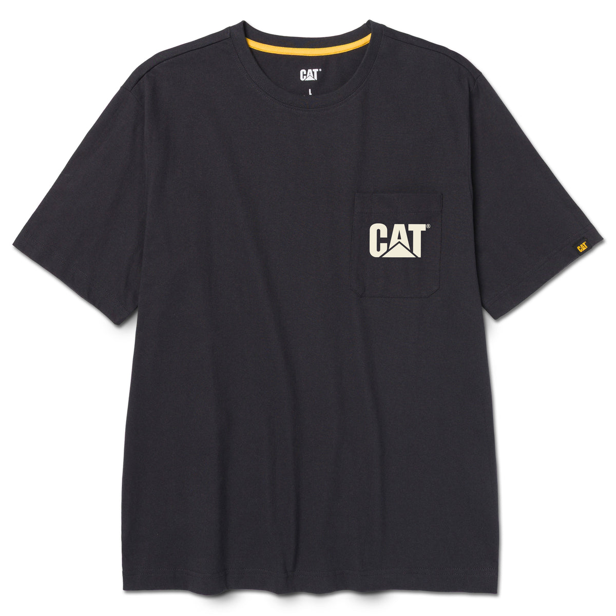CAT Men's Tough Cut Graphic Pocket Short Sleeve T-Shirt