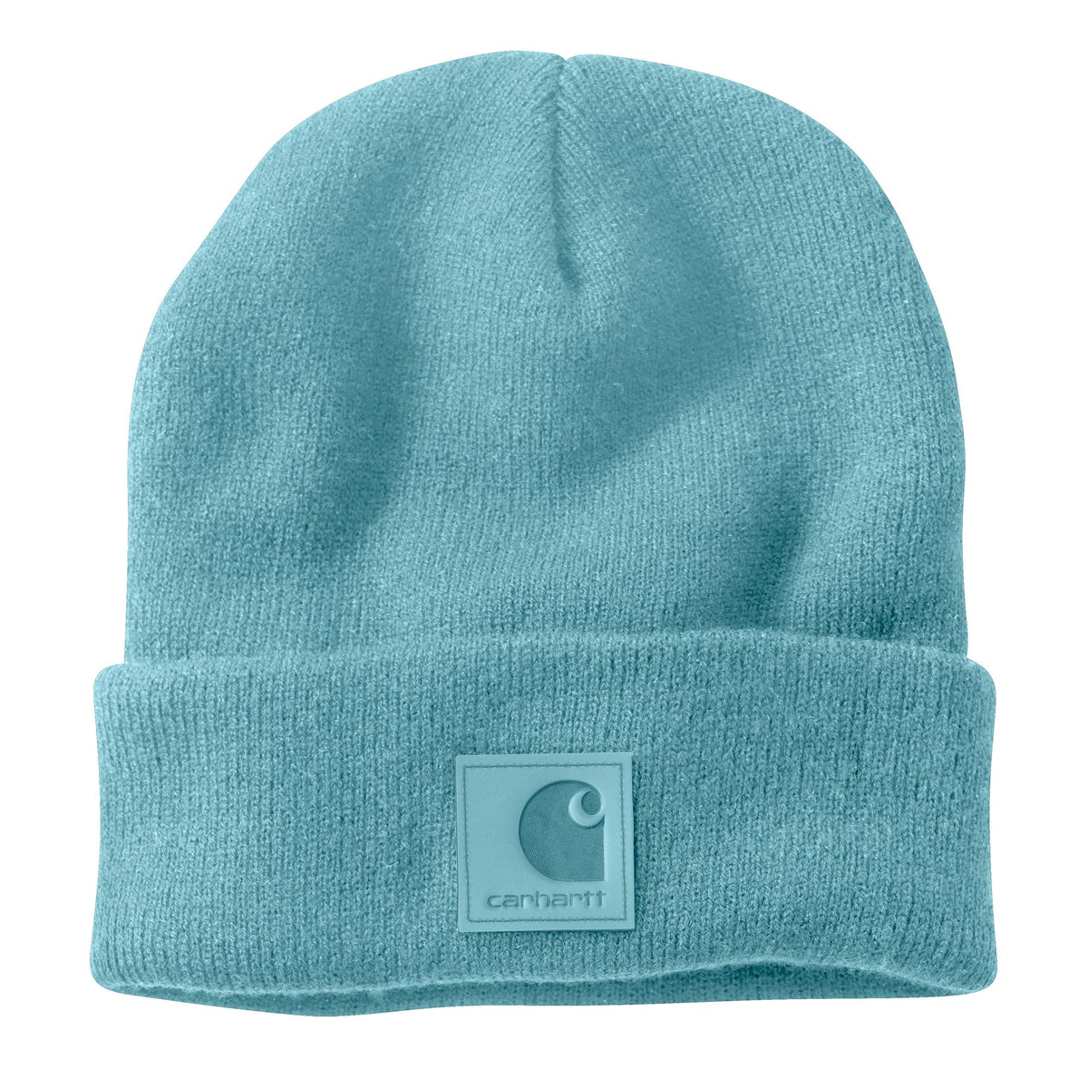 Carhartt Tonal Patch Knit Beanie Hats & Caps Carhartt Dusted Aqua OS