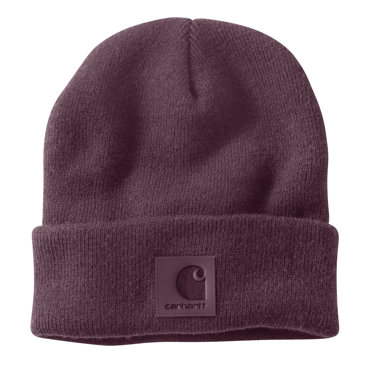 Carhartt Tonal Patch Knit Beanie Hats & Caps Carhartt Deep Cherrywood OS