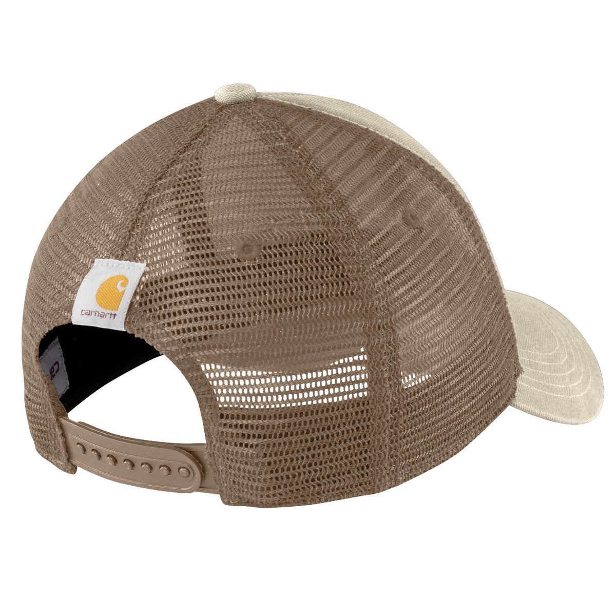 Carhartt Canvas Mesh-Back Logo Graphic Cap - Work World - Workwear, Work Boots, Safety Gear