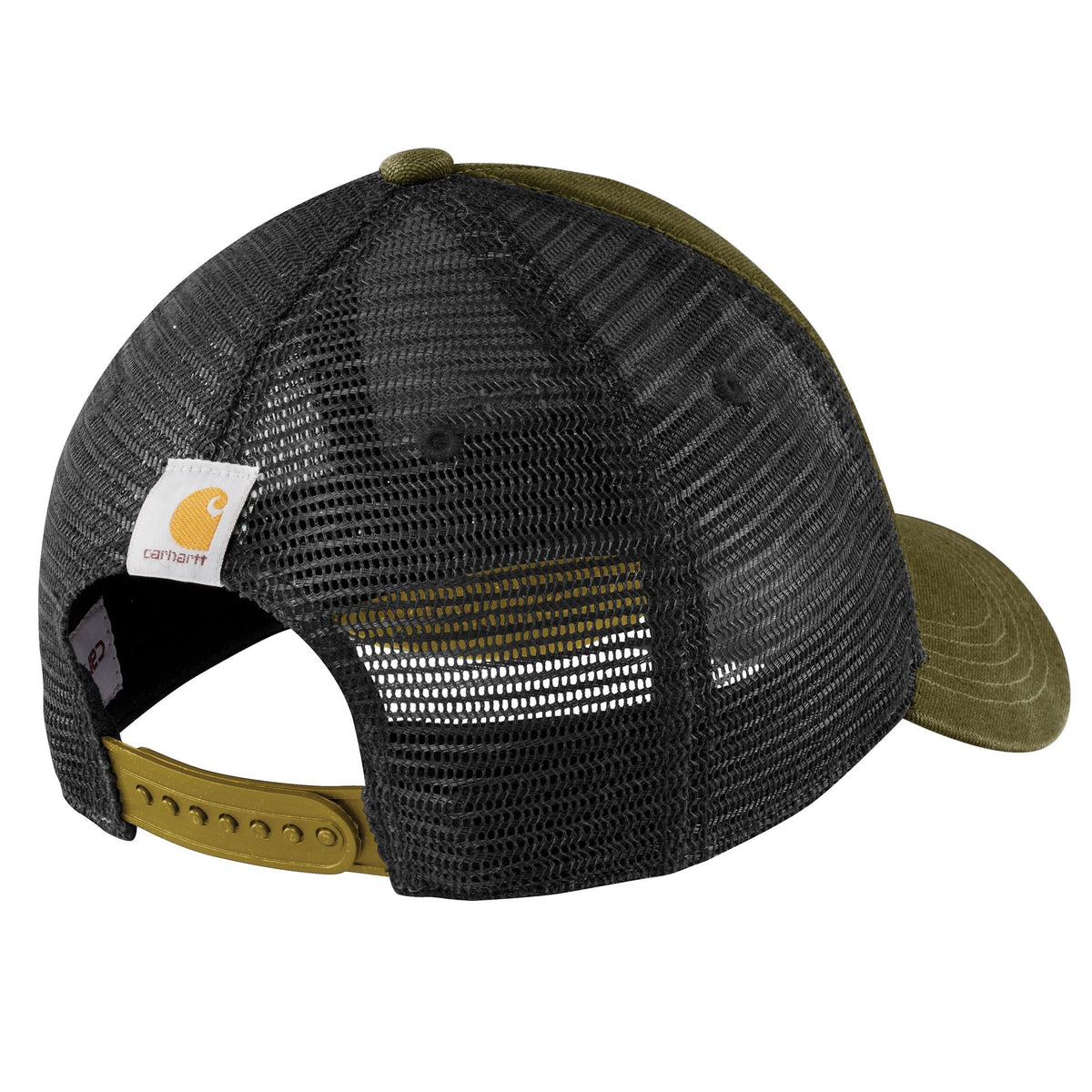 Carhartt Canvas Mesh-Back Logo Graphic Cap Hats & Caps Carhartt