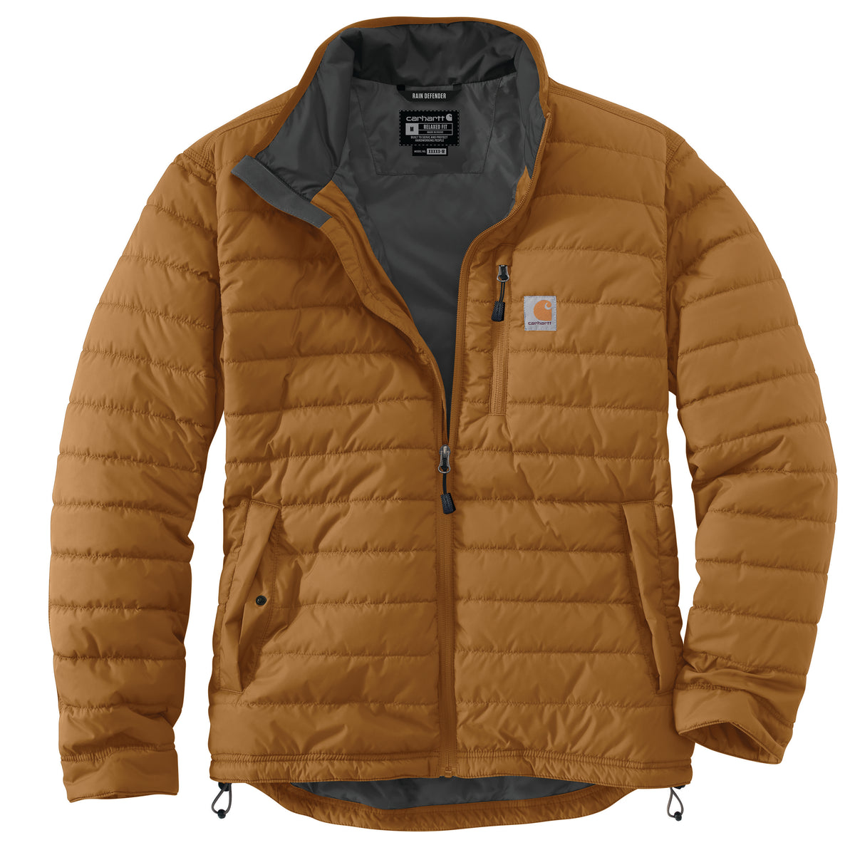 Carhartt Men&#39;s Rain Defender® Insulated Relaxed Fit Lightweight Jacket - Work World - Workwear, Work Boots, Safety Gear