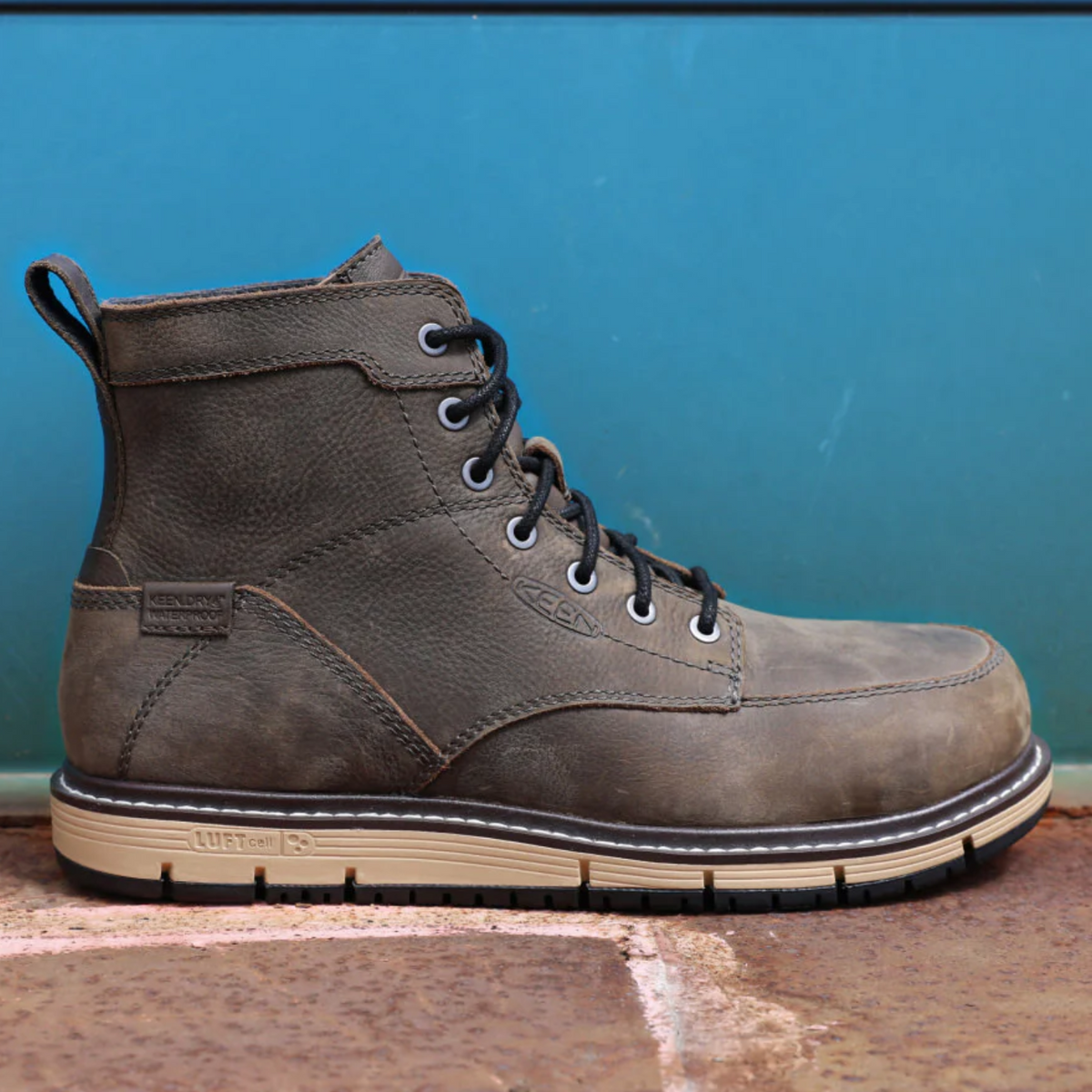 KEEN Utility Men's San Jose 6" Waterproof Aluminum Toe Work Boot Work Boots KEEN Utility