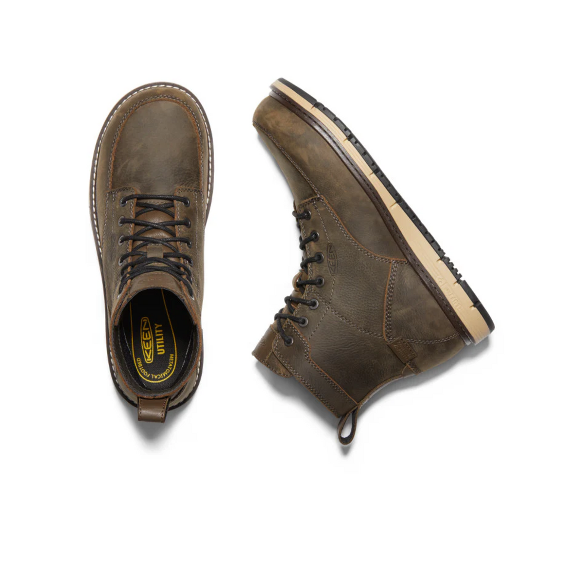 KEEN Utility Men's San Jose 6" Waterproof Aluminum Toe Work Boot Work Boots KEEN Utility