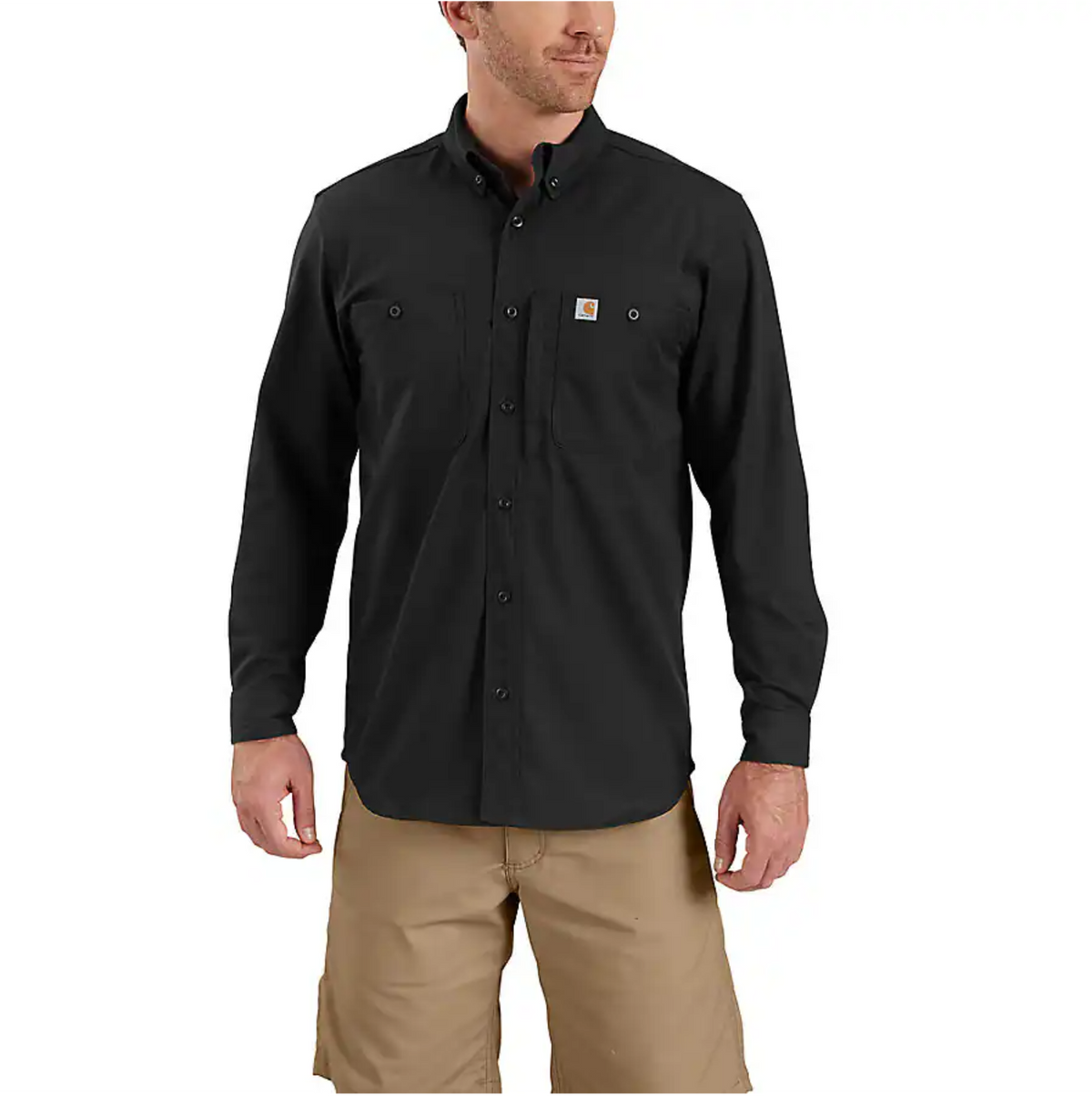 Carhartt Men&#39;s Rugged Professional Series Long Sleeve T-Shirt - Work World - Workwear, Work Boots, Safety Gear