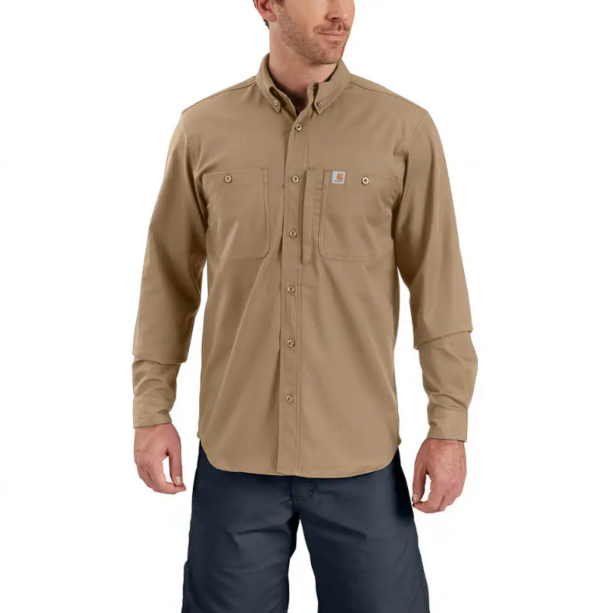 Carhartt Men&#39;s Rugged Professional Series Long Sleeve T-Shirt - Work World - Workwear, Work Boots, Safety Gear