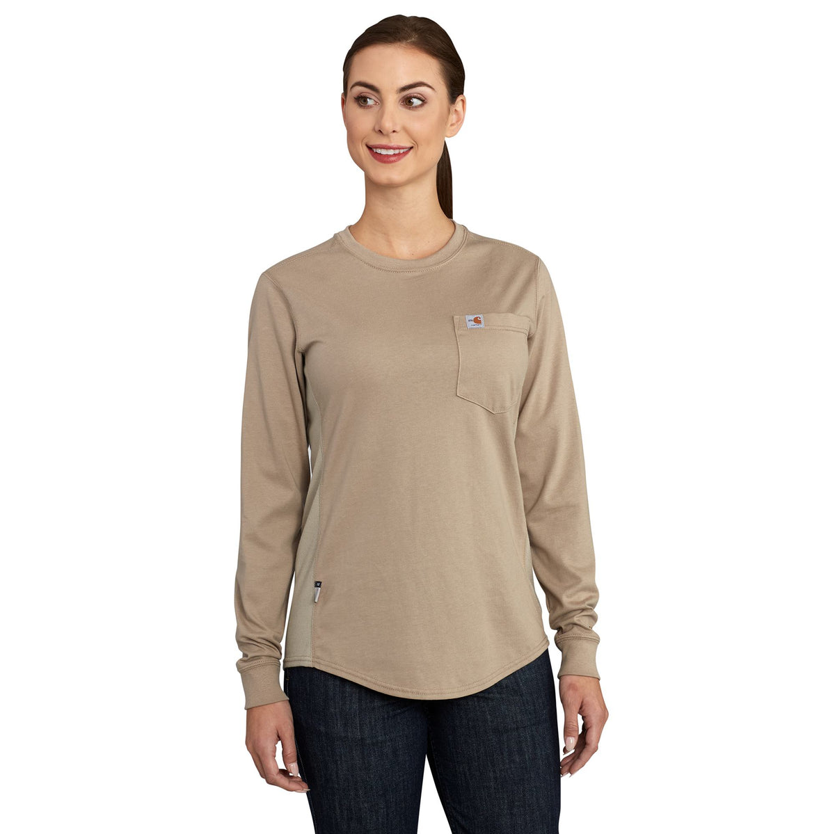 Carhartt Women's FR Force Cotton Long Sleeve T-Shirt