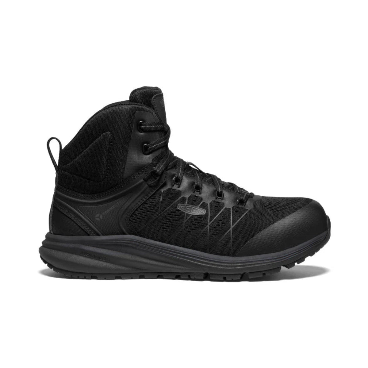 KEEN Men's Utility Vista Energy 6" EH Met Carbon Toe Boot Work Boots KEEN Utility Black/Raven 10 2E