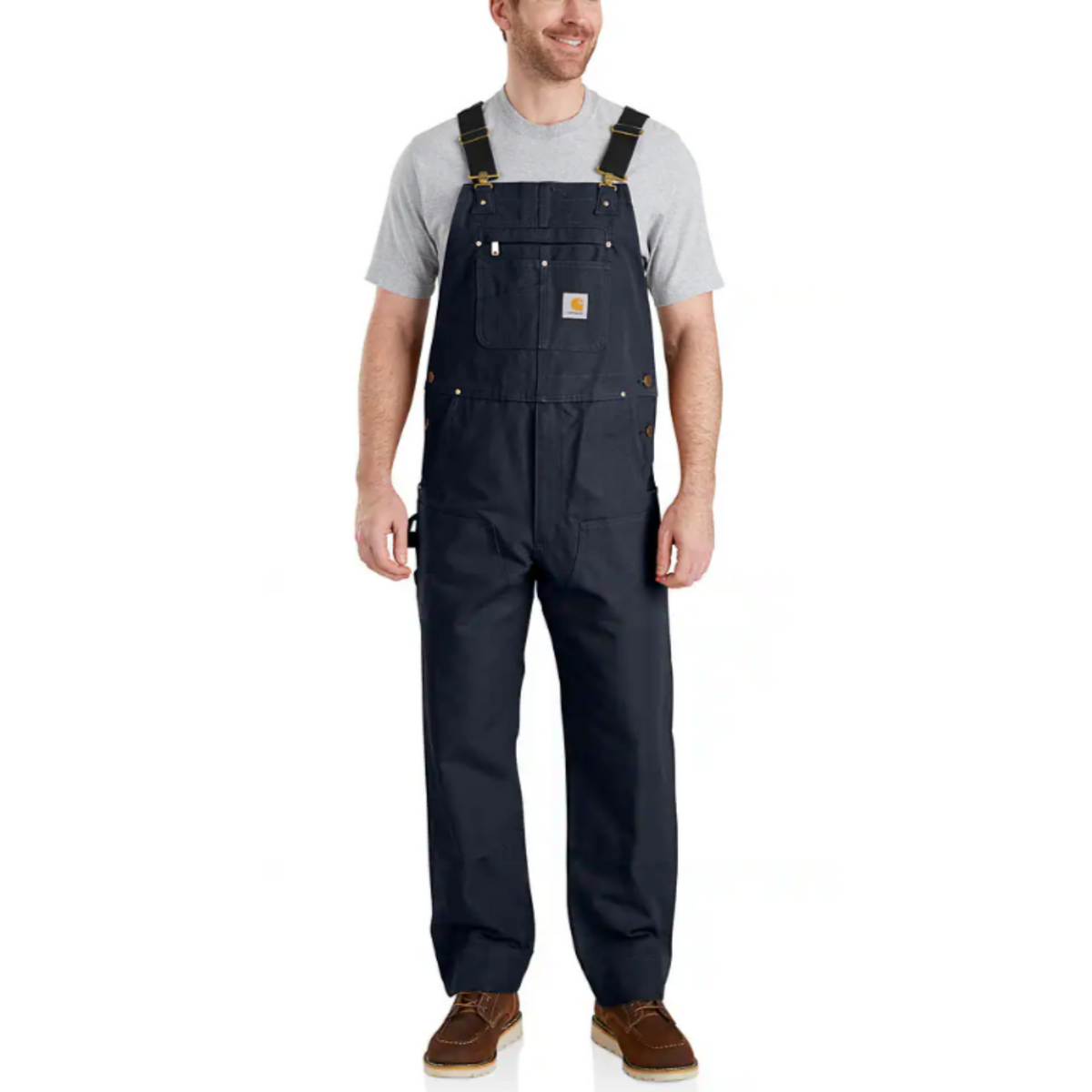 Carhartt Men&#39;s Duck Double-Front Bib Overall - Work World - Workwear, Work Boots, Safety Gear