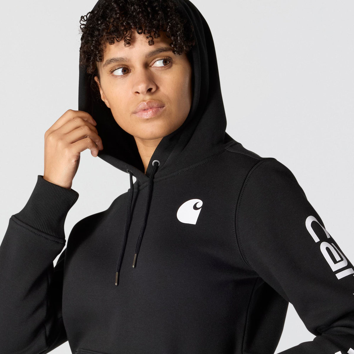 Carhartt Women's Clarksburg Graphic Sleeve Hoodie Sweatshirts & Hoodies Carhartt