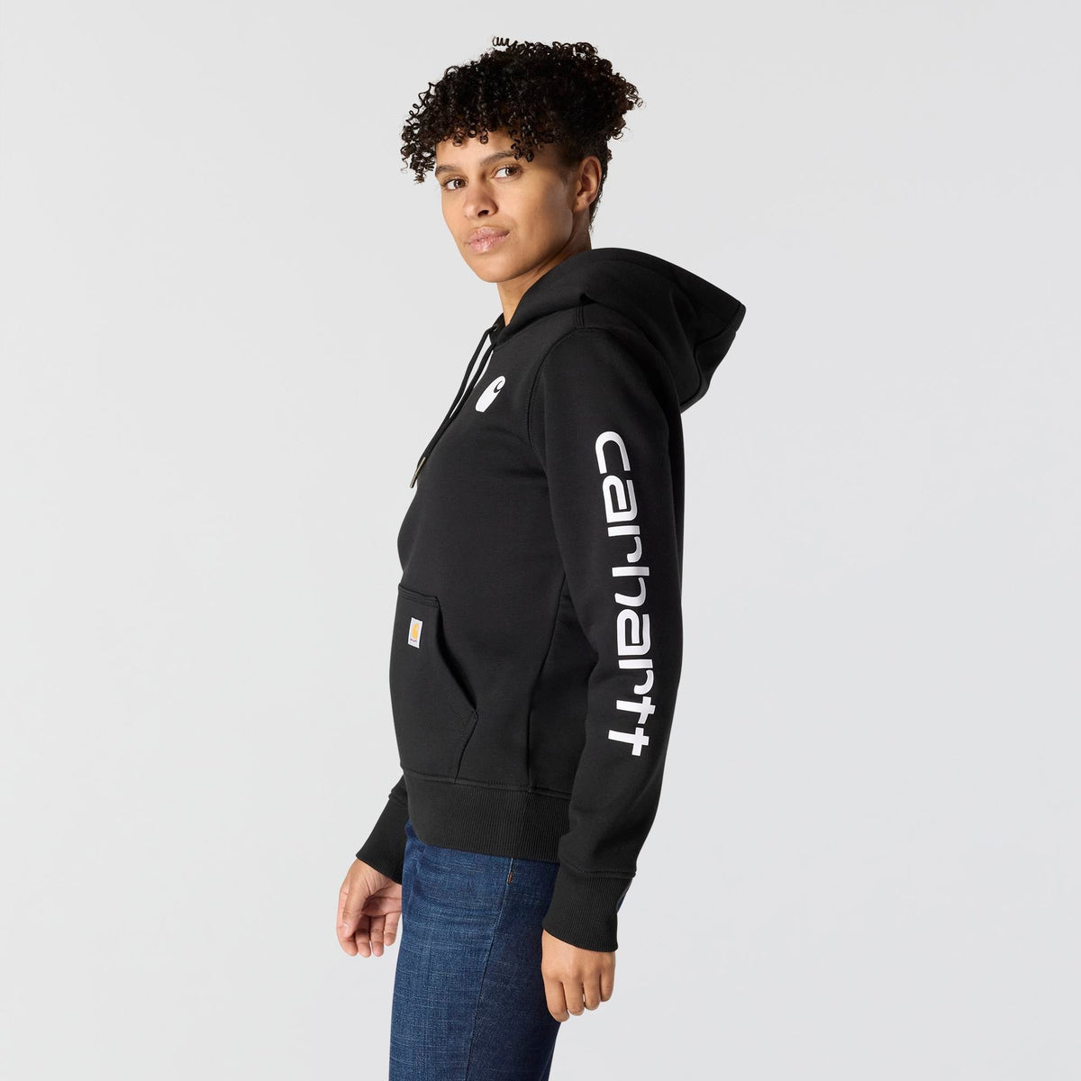 Carhartt Women's Clarksburg Graphic Sleeve Hoodie Sweatshirts & Hoodies Carhartt