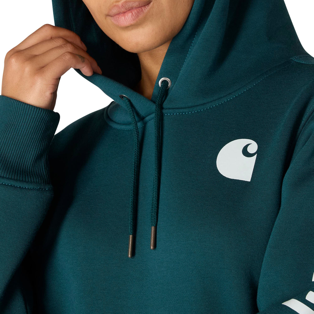 Carhartt Women's Clarksburg Graphic Sleeve Hoodie Sweatshirts & Hoodies Carhartt