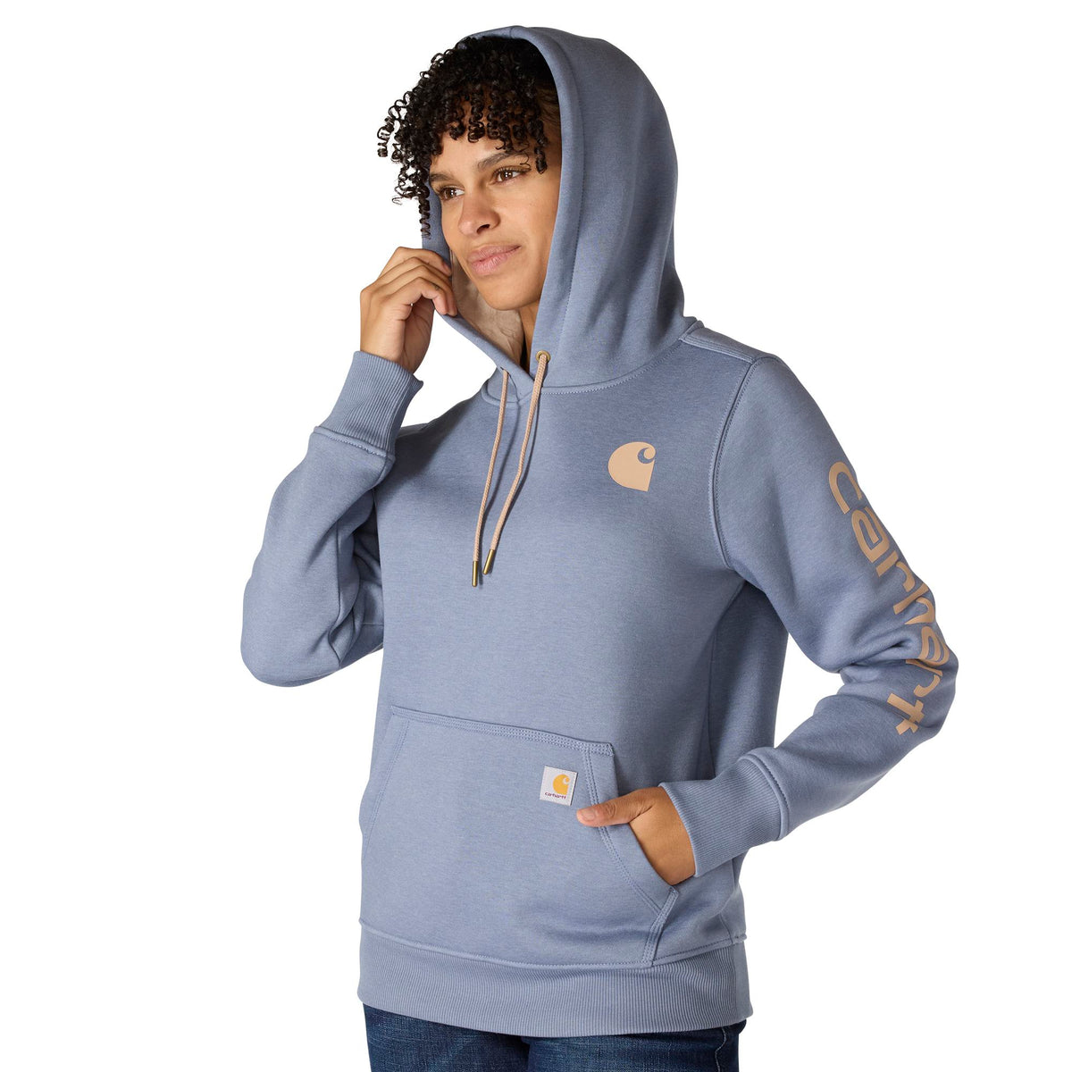 Carhartt Women's Clarksburg Graphic Sleeve Hoodie Sweatshirts & Hoodies Carhartt