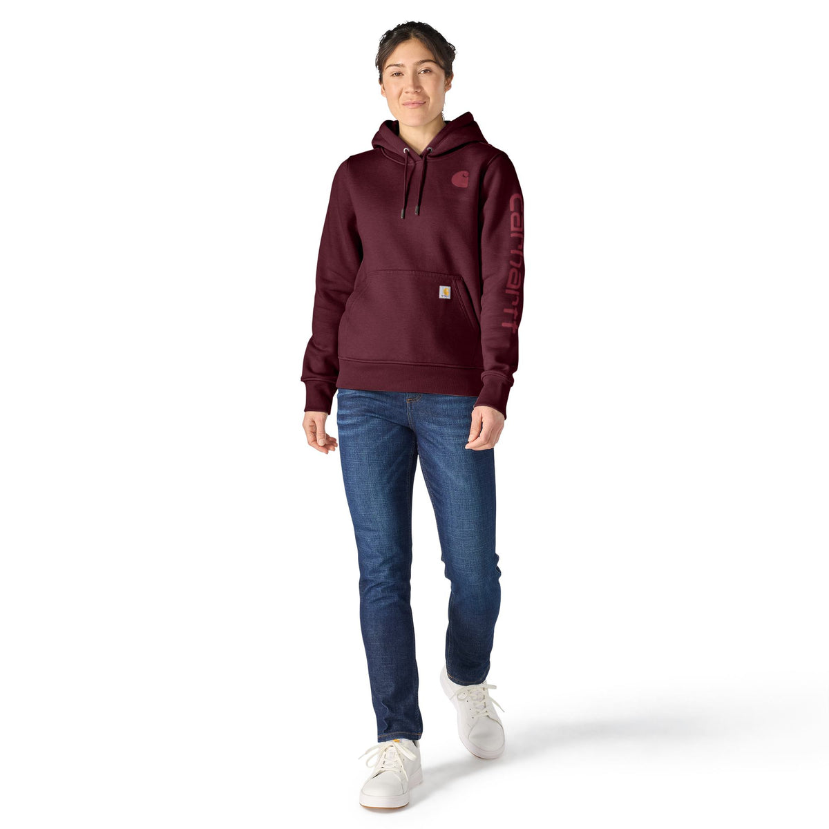 Carhartt Women's Clarksburg Graphic Sleeve Hoodie