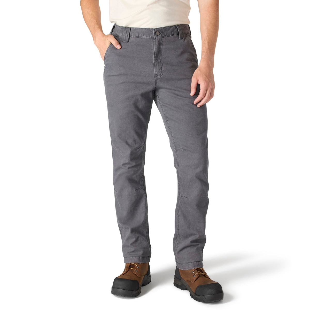 Carhartt Men's Rugged Flex Straight Rigby Pant Pants Carhartt Shadow 28 30 Inseam